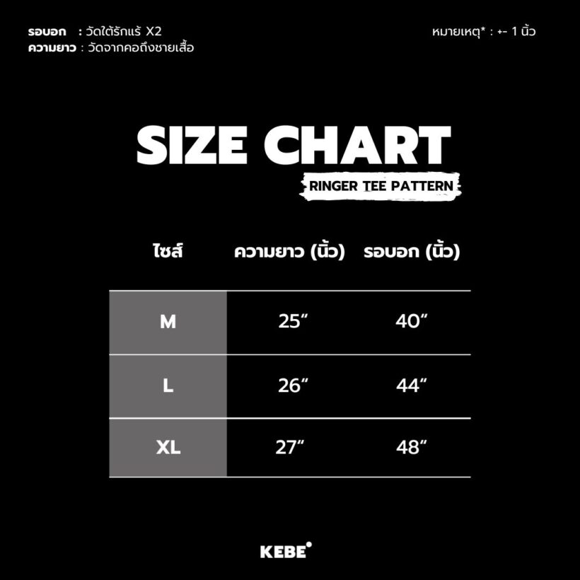 Ringer TEE Pattern